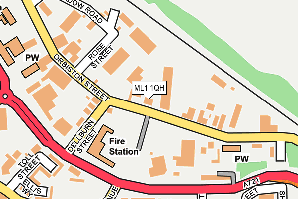 Map of OAKFIELD HEALTHCARE LIMITED at local scale