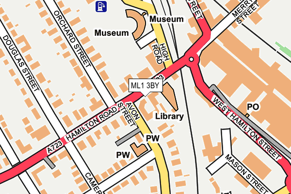 Map of A1 ROAD SURFACING LIMITED at local scale