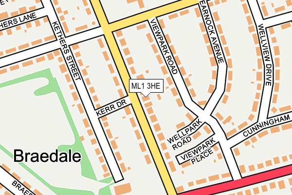 Map of TYGER STORAGE LTD at local scale