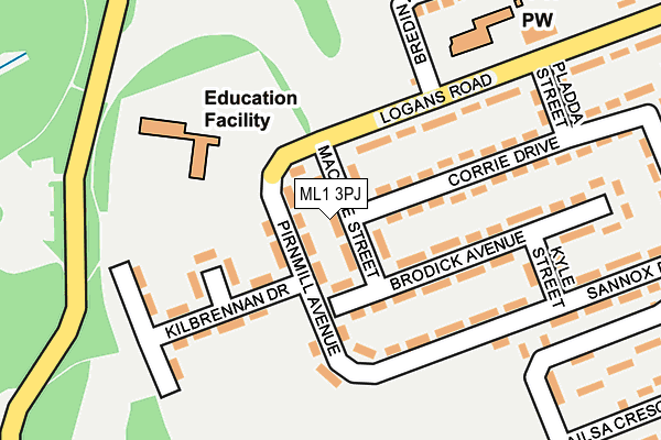 Map of TOMINEY PROFESSIONAL LIMITED at local scale