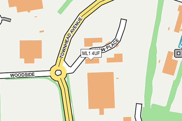 Map of ANNA VARDY LIMITED at local scale