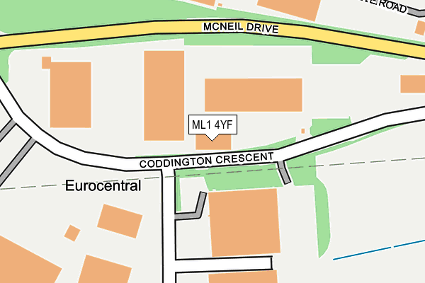 Map of GRAJEN PROPERTY LTD at local scale