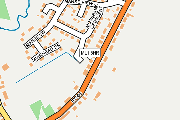 ML1 5HR map - OS OpenMap – Local (Ordnance Survey)