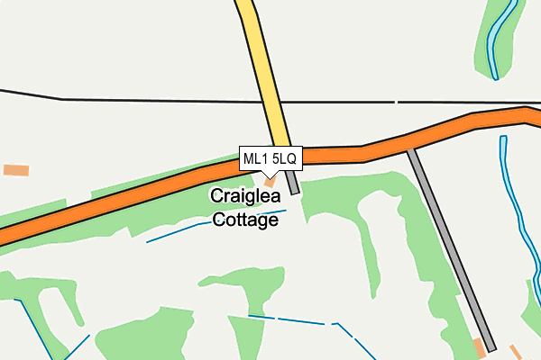 ML1 5LQ map - OS OpenMap – Local (Ordnance Survey)