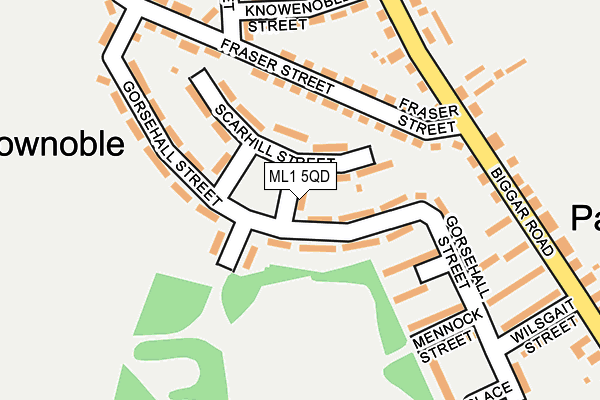 ML1 5QD map - OS OpenMap – Local (Ordnance Survey)