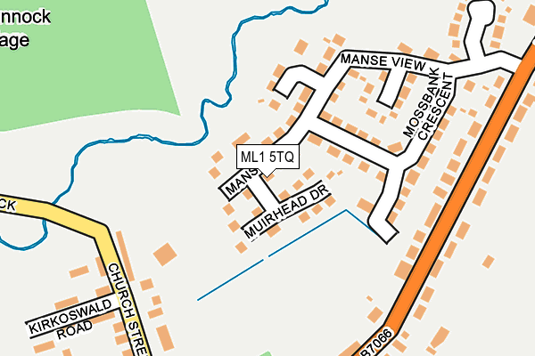 ML1 5TQ map - OS OpenMap – Local (Ordnance Survey)