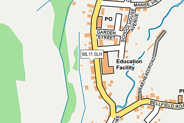 Map of WILLIAM WHITEFIELD & SONS (BUILDERS) LIMITED at local scale