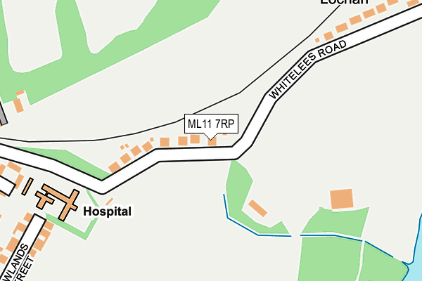 ML11 7RP map - OS OpenMap – Local (Ordnance Survey)