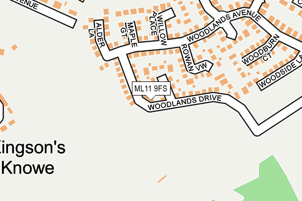 Map of CK SCOTLAND LIMITED at local scale