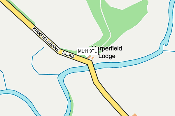 ML11 9TL map - OS OpenMap – Local (Ordnance Survey)