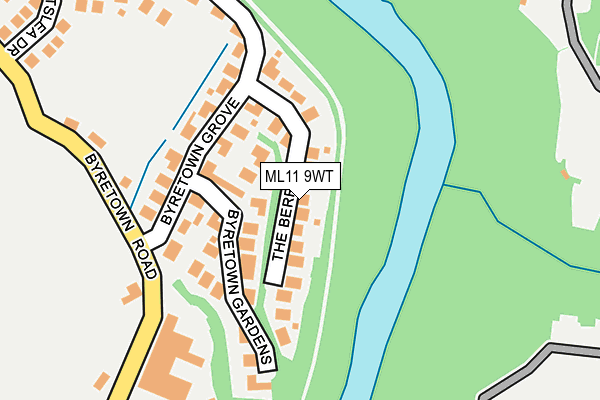 ML11 9WT map - OS OpenMap – Local (Ordnance Survey)