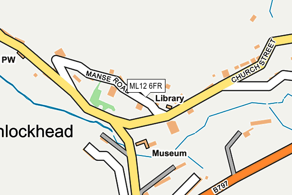 ML12 6FR map - OS OpenMap – Local (Ordnance Survey)