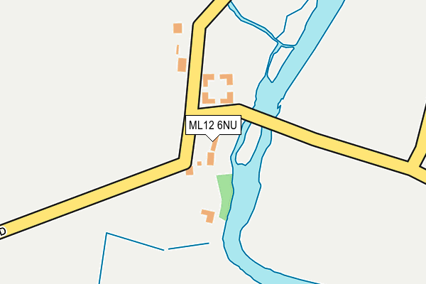 ML12 6NU map - OS OpenMap – Local (Ordnance Survey)
