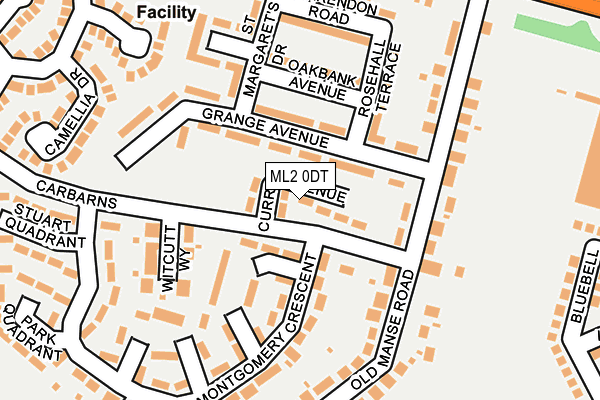 ML2 0DT map - OS OpenMap – Local (Ordnance Survey)