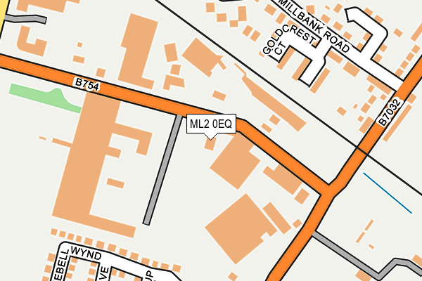 ML2 0EQ map - OS OpenMap – Local (Ordnance Survey)