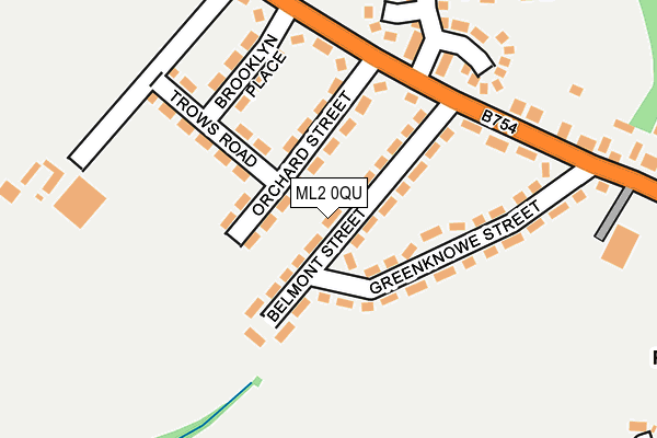 ML2 0QU map - OS OpenMap – Local (Ordnance Survey)