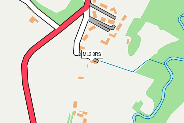 ML2 0RS map - OS OpenMap – Local (Ordnance Survey)