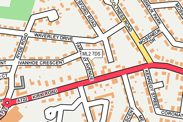 ML2 7DS map - OS OpenMap – Local (Ordnance Survey)