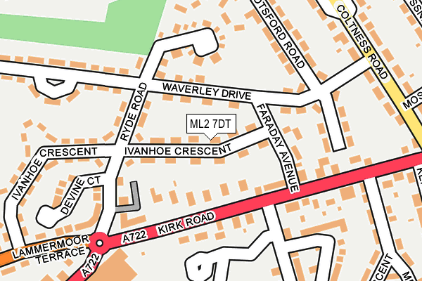 ML2 7DT map - OS OpenMap – Local (Ordnance Survey)