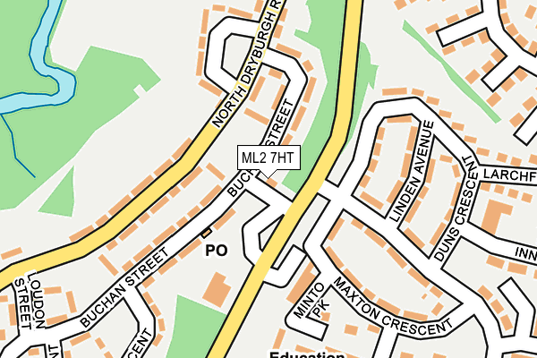 ML2 7HT map - OS OpenMap – Local (Ordnance Survey)