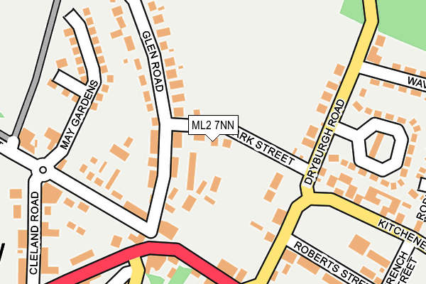 ML2 7NN map - OS OpenMap – Local (Ordnance Survey)
