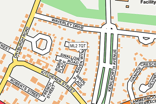 ML2 7QT map - OS OpenMap – Local (Ordnance Survey)