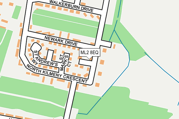 ML2 8EQ map - OS OpenMap – Local (Ordnance Survey)