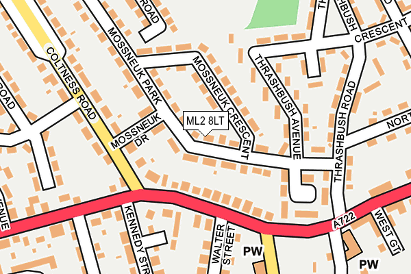 ML2 8LT map - OS OpenMap – Local (Ordnance Survey)
