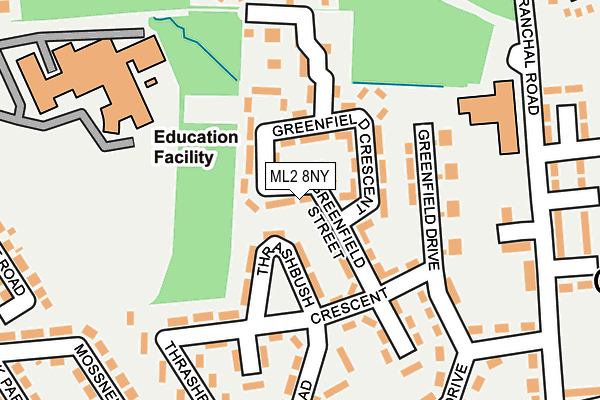 Map of BLFLL LTD at local scale