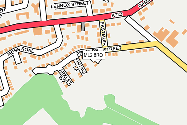 ML2 8RQ map - OS OpenMap – Local (Ordnance Survey)
