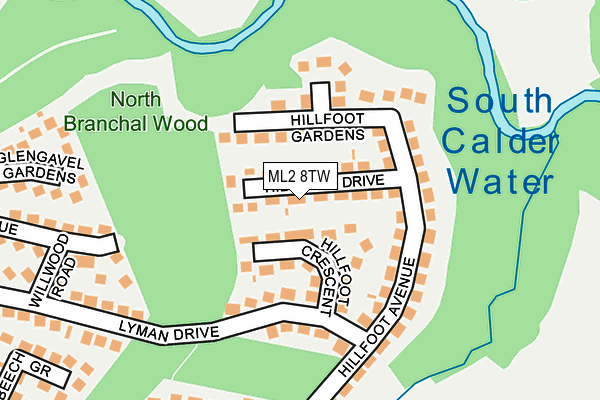 Map of WISEMAN RENTAL LTD at local scale