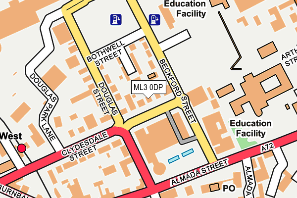 Map of PRESSPUBLISH LIMITED at local scale