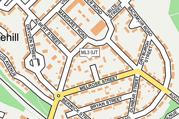 ML3 0JT map - OS OpenMap – Local (Ordnance Survey)