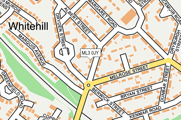 ML3 0JY map - OS OpenMap – Local (Ordnance Survey)