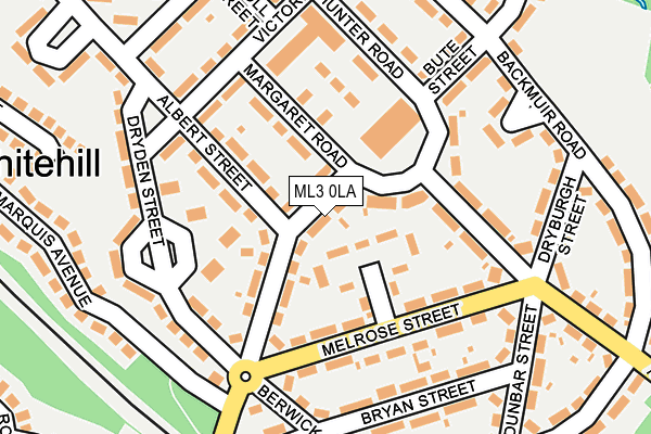 ML3 0LA map - OS OpenMap – Local (Ordnance Survey)