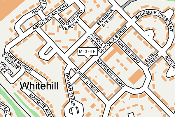 ML3 0LE map - OS OpenMap – Local (Ordnance Survey)
