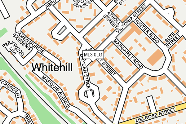 ML3 0LG map - OS OpenMap – Local (Ordnance Survey)