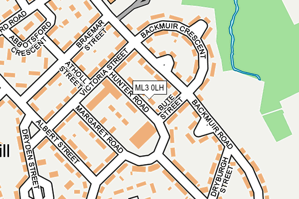 ML3 0LH map - OS OpenMap – Local (Ordnance Survey)