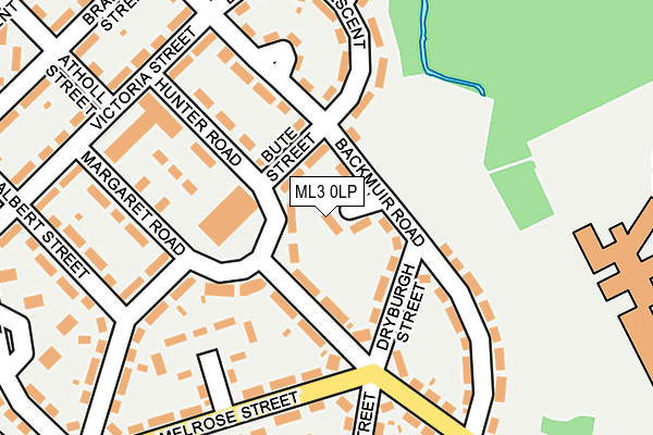 ML3 0LP map - OS OpenMap – Local (Ordnance Survey)