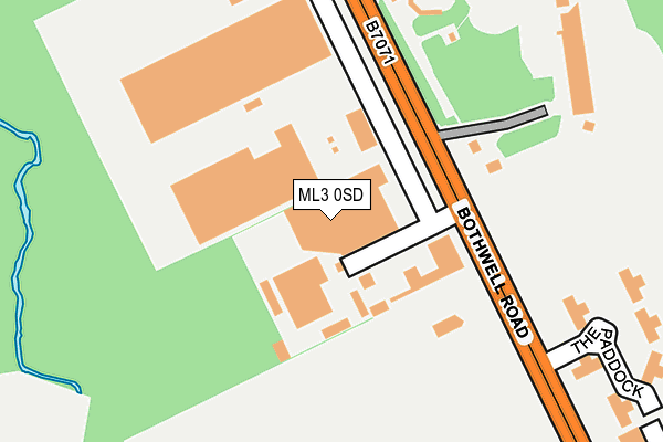 ML3 0SD map - OS OpenMap – Local (Ordnance Survey)