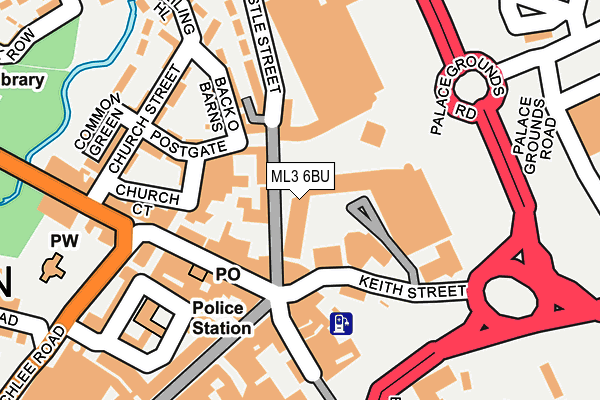 Map of PROCLAIM CARE LIMITED at local scale