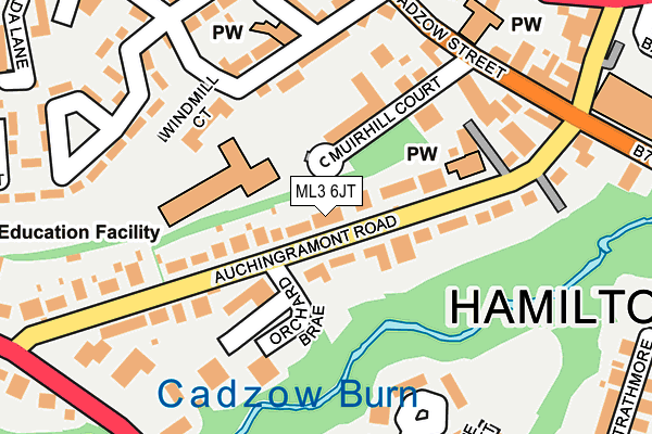 Map of SHAWSBURN DEVELOPMENTS LIMITED at local scale