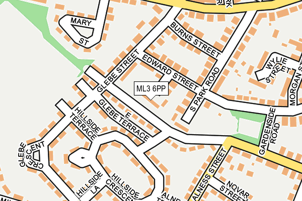 ML3 6PP map - OS OpenMap – Local (Ordnance Survey)