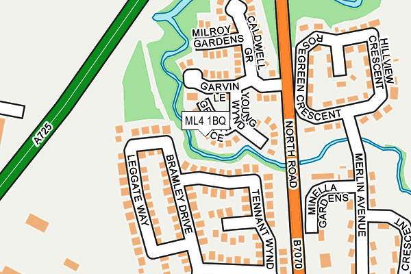 ML4 1BQ map - OS OpenMap – Local (Ordnance Survey)