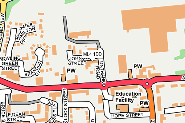 Map of ROTABROACH DIRECT LTD at local scale