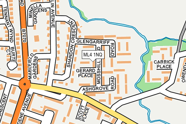 ML4 1NQ map - OS OpenMap – Local (Ordnance Survey)