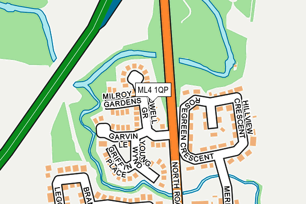 ML4 1QP map - OS OpenMap – Local (Ordnance Survey)