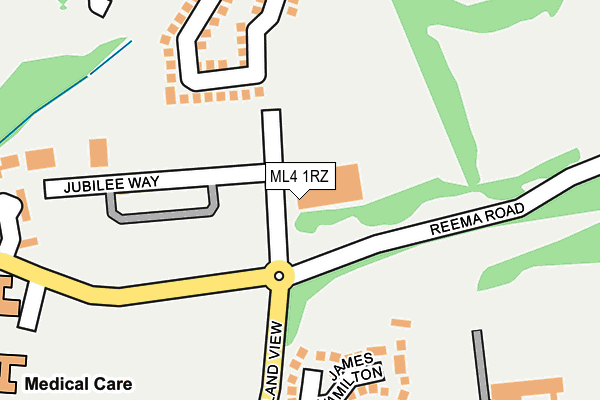 ML4 1RZ map - OS OpenMap – Local (Ordnance Survey)