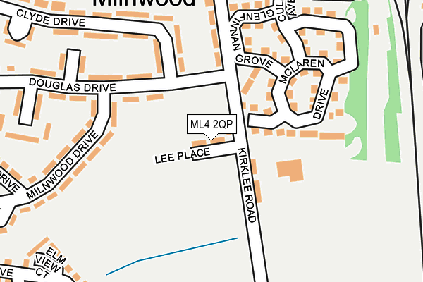 ML4 2QP map - OS OpenMap – Local (Ordnance Survey)