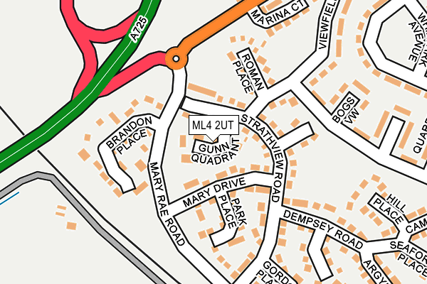 ML4 2UT map - OS OpenMap – Local (Ordnance Survey)